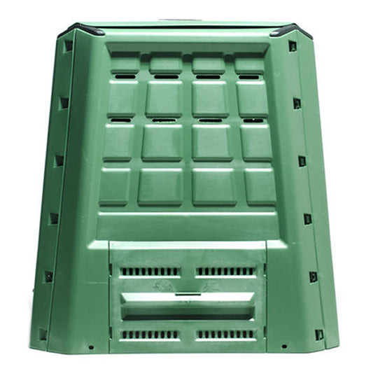 Compostiera da giardino ecobox fast 380 litri colore verde