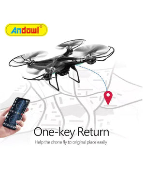 Drone 4k Hd Corsa A 360° Pulsante Ritorno Home Controllo Gravità  Chip Gps Sky533         