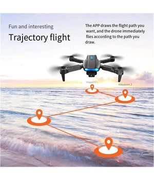 Drone Pieghevole Con Fotocamera 1080p Telecomando Smartphone Wifi 2.4ghz Q-fa98         