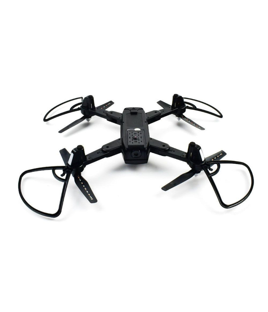 Drone Quadricottero Rc Q-dr9 Doppia Fotocamera Controllo 4k Hd Fpv Wifi 2.4ghz         