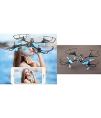 Drone Radiocomandato H235 Quadricottero Wifi App Control Camera 2.4 Ghz 6 Axis         