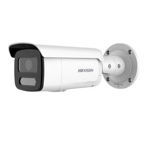 Hikvision Bullet ColorVu Acusense Ip PoE 4Mp Strobo 2.8mm DS-2CD2T47G2-LSU/SL - HIKVISION