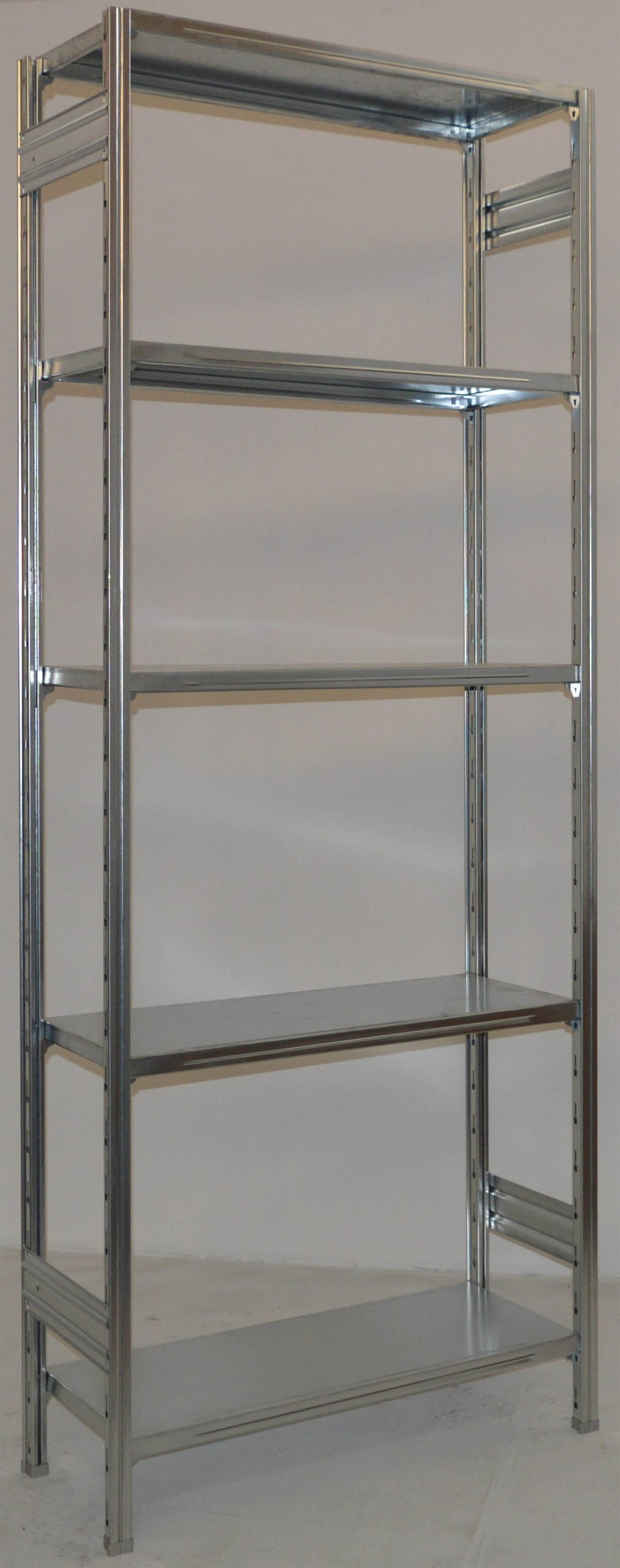 SCAFFALATURA in ferro da magazzino Zincata cm. 80x30x242h