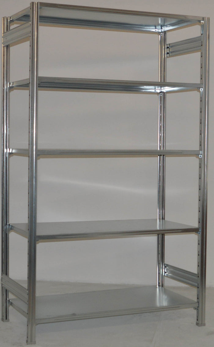 SCAFFALATURA da magazzino Zincata cm. 120x40x242h