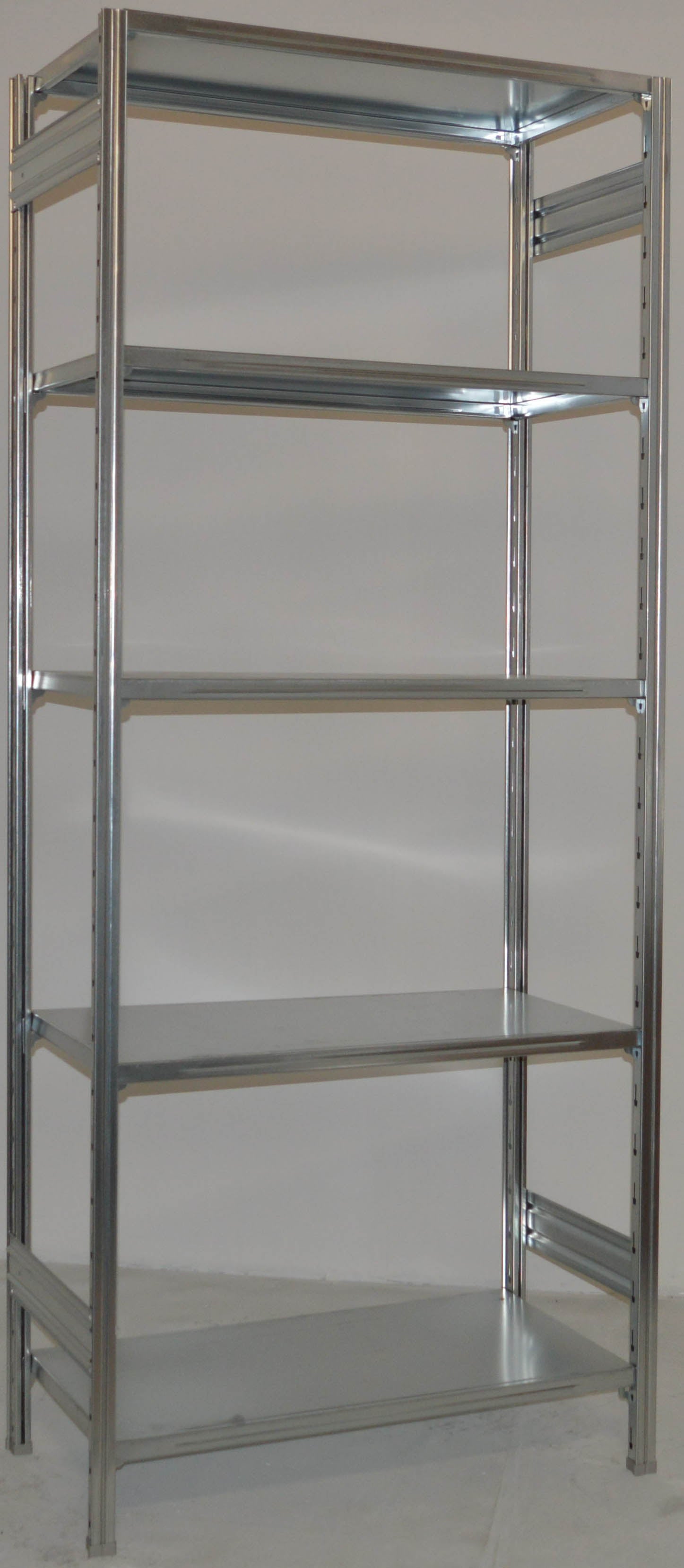 Scaffalatura da magazzino Zincata cm. 100x80x242h