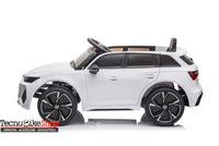 Auto Macchina Elettrica per Bambini Audi RS6 12V colore Bianco