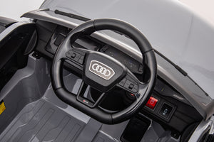 Auto Macchina Elettrica per Bambini Audi RS6 12V colore Grigio