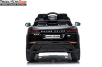 Auto Elettrica Macchina per Bambini LAND Rover EVOQUE 12V con Monitor 4 pollici Lettore Mp3 colore Nero