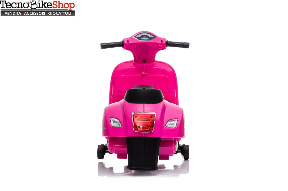 Moto Scooter Elettrico per Bambini Piaggio Vespa Mini GTS Super 6V colore Rosa