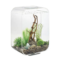 Oase acquario luminoso biorb life 15 litri colore trasparente con luci a led bianchi