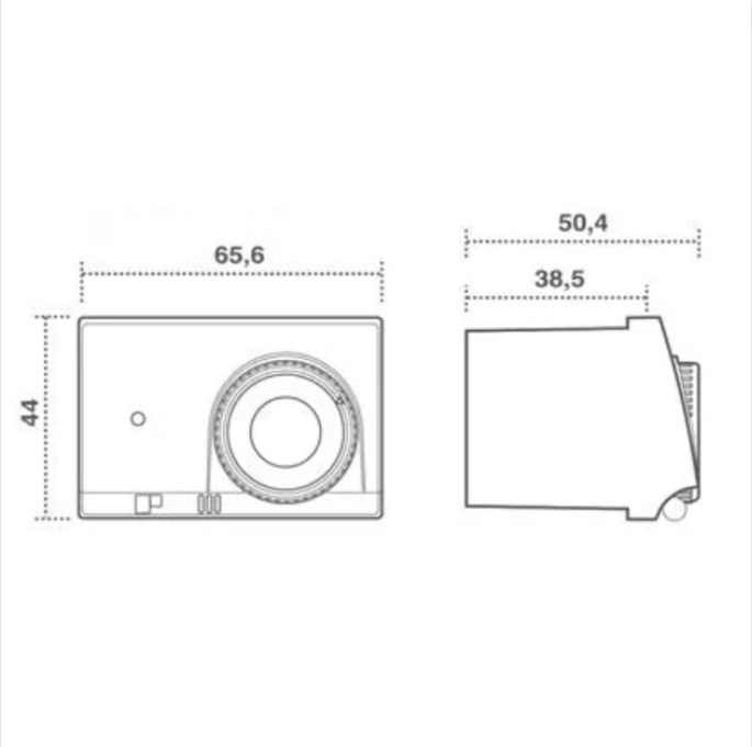 Orbis termostato elettronico incasso bianco tek sw ob322700