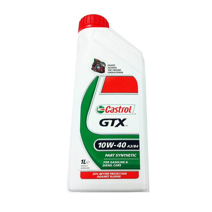 Multipack da 5 confezioni da 1 l di olio castrol gtx 10w-40 a3/b4