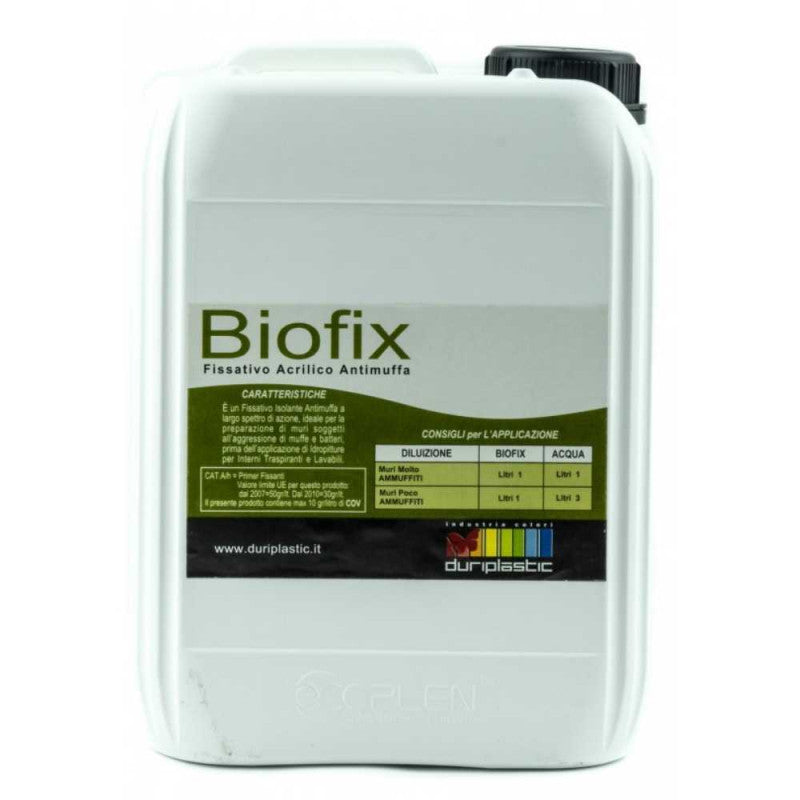 italia colorpaint primer biofix fissativo antimuffa antialga bonificante pareti *** contenuto litri 5, confezione 1
