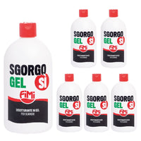 Sgorgosì gel 6 flaconi disgorgante disotturante scarichi potente 1 litro