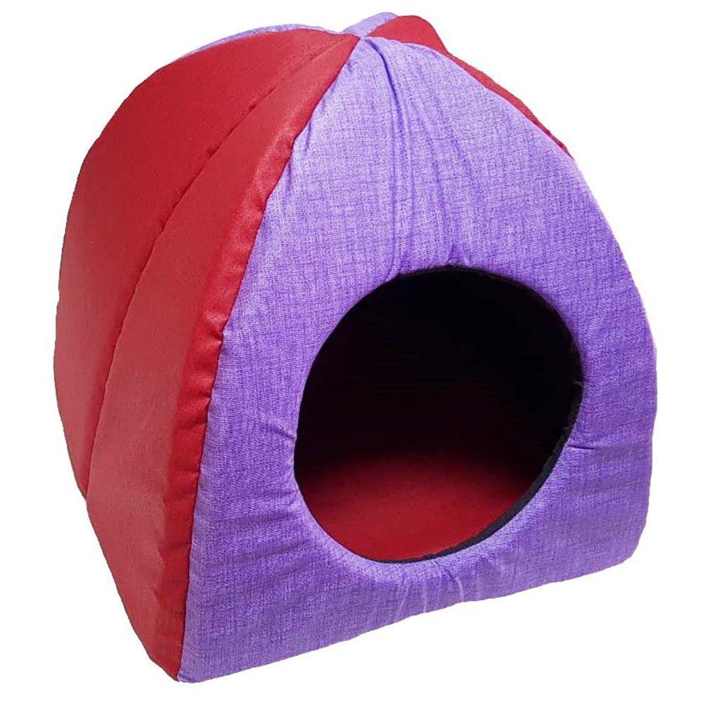 Igloo waterproof cuccia per cani medora purple red cm 45