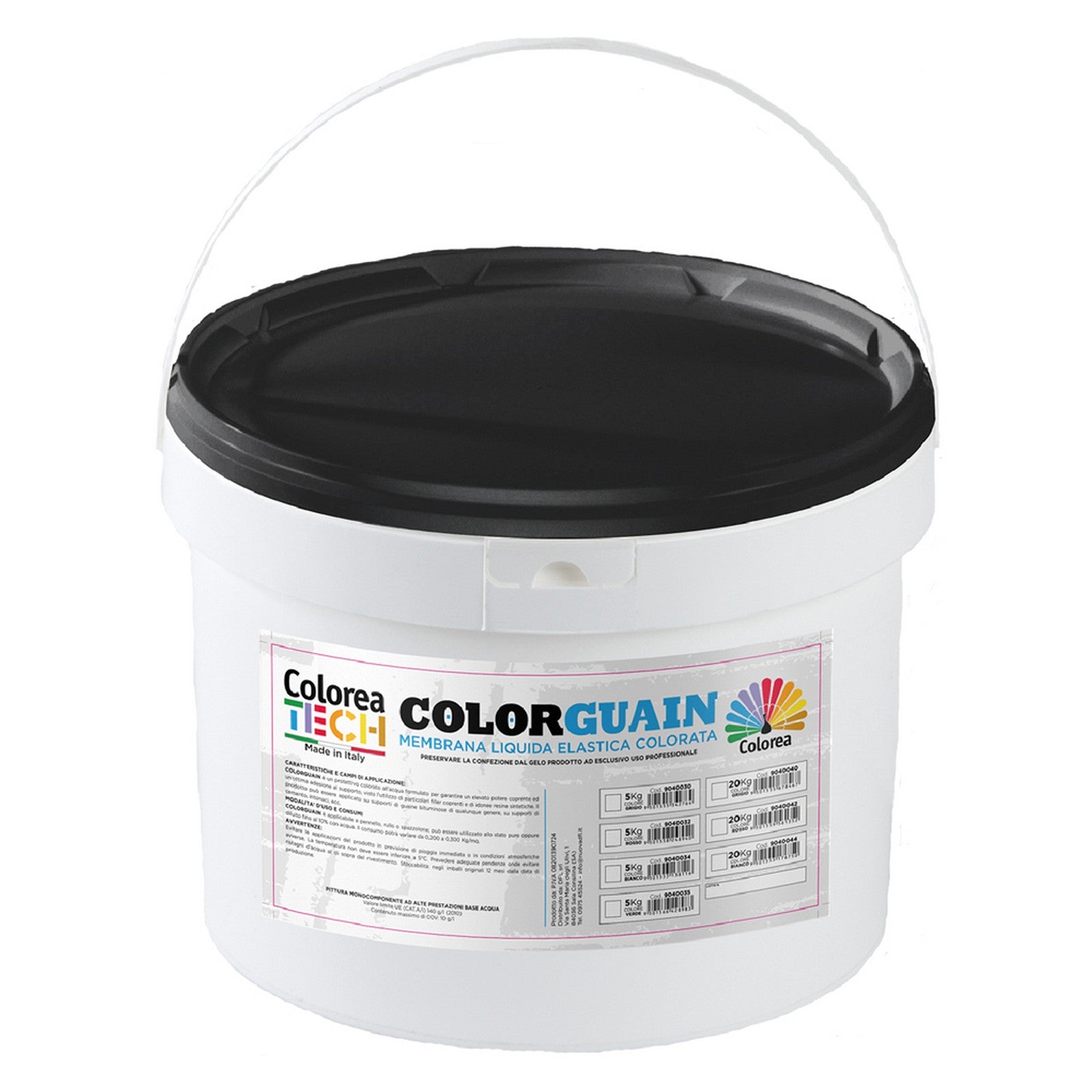 4pz guaina liquida colorata 'colorguain' kg. 1 - bianca cod:ferx.9040024nlm