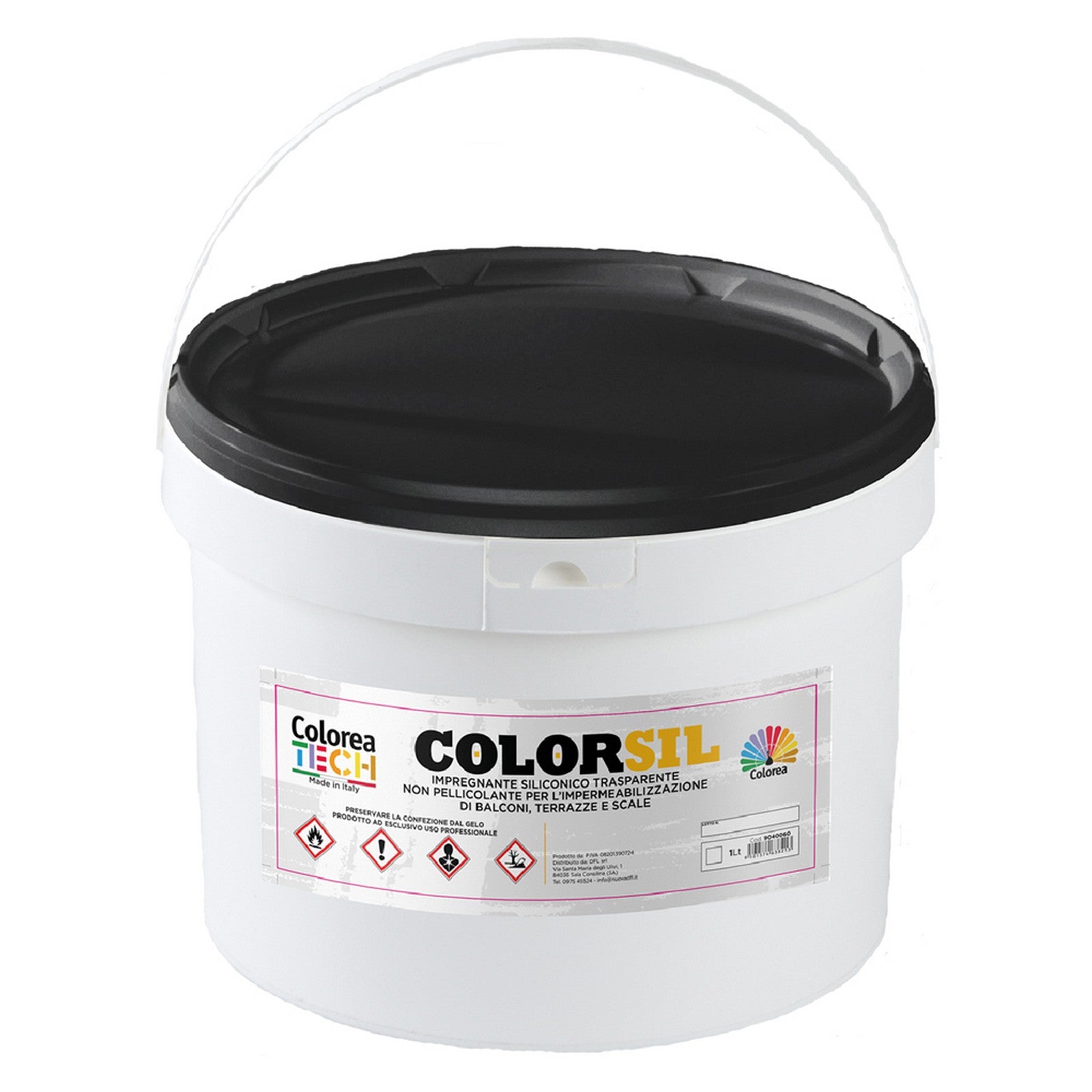 4pz resina siliconica 'colorsil' lt. 1 - trasparente 9040060nlm