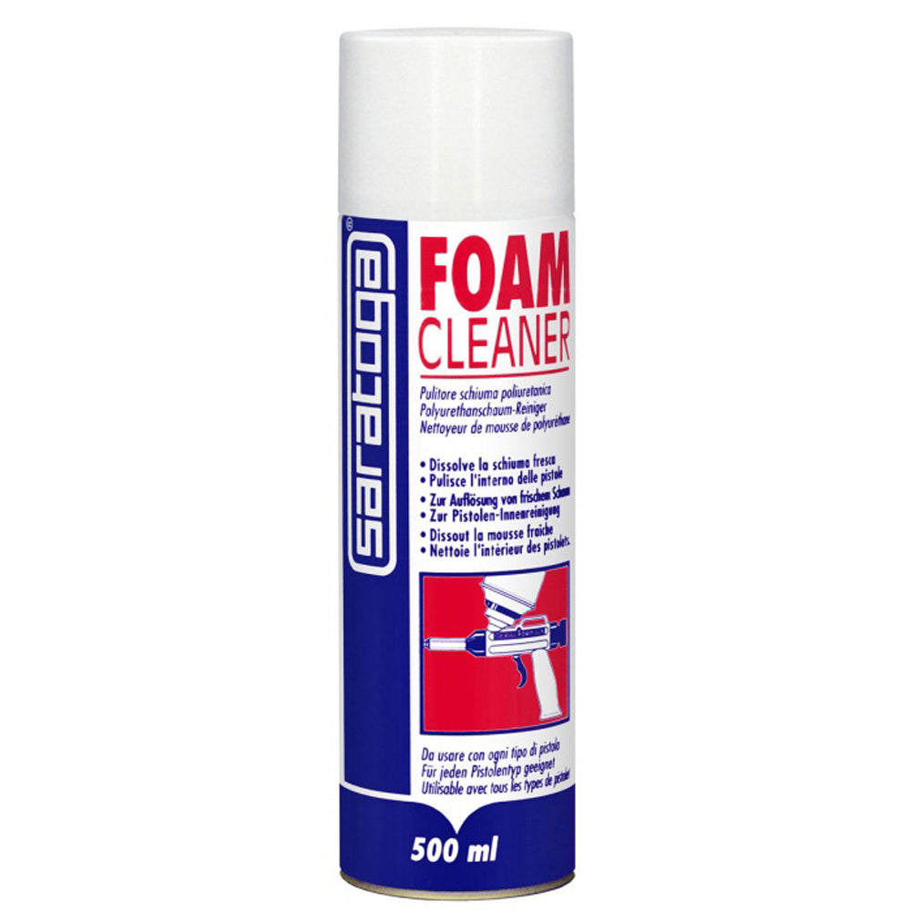 PULITORE PER PISTOLE PER SCHIUME POLIURETANICHE FOAM CLEANER 500ml SARATOGA 85260001