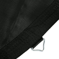 Tappeto Elastico di Ricambio per Trampolino da 3m con 8 Cuciture e Rivestimento Anti UV   Nero