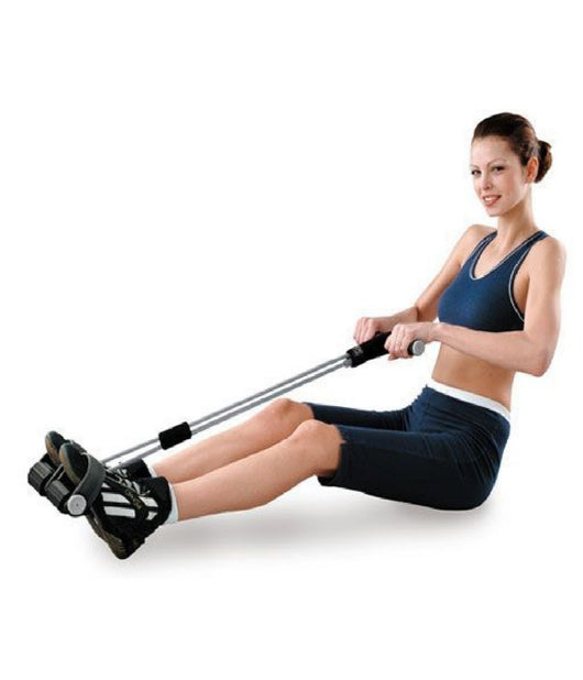 Elastico Con Pedali Tummy Trimmer Allenamento Muscoli Addominali Gambe Braccia         