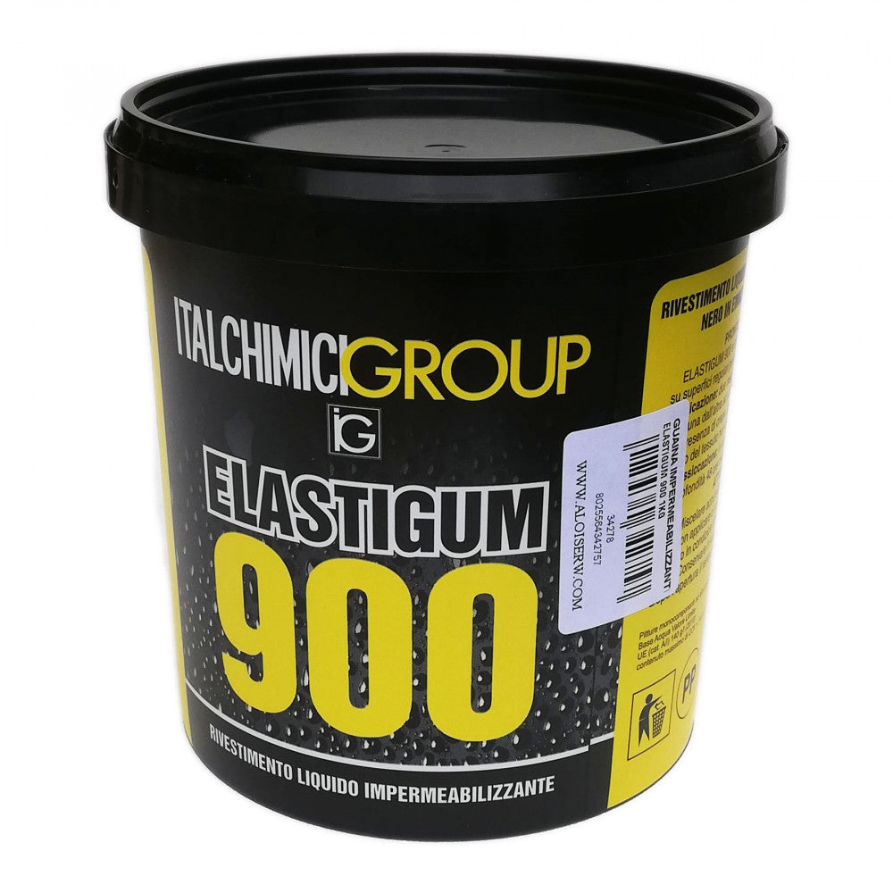 Elastigum 900 guaina impermeabilizzante da 1kg pronta all'uso