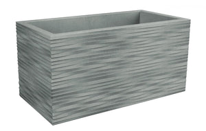 Vaso Elegance Cassetta cm 60x30x30 h - colore: cenere - AMZR7060S