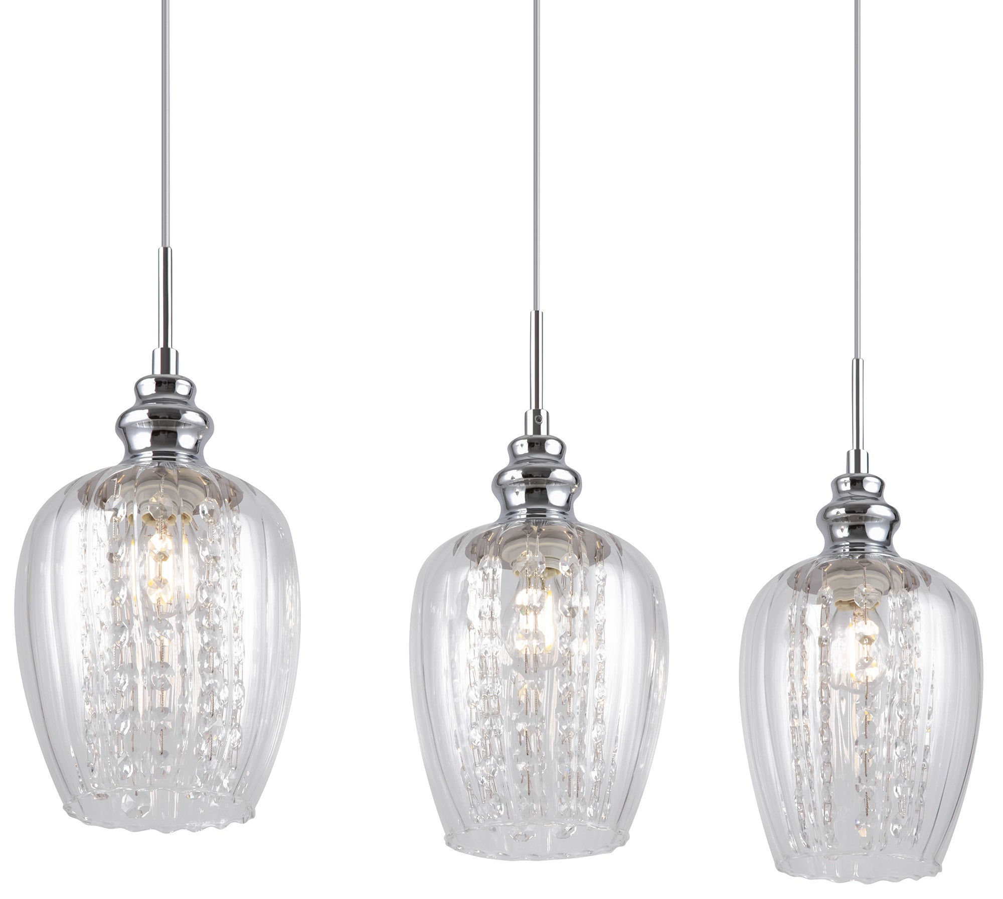 Lampada pendente Pendant in Metallo Blues Nickel