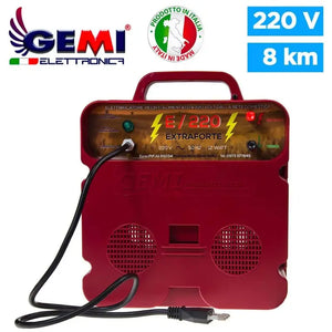 Elettrificatore E/220 EXTRAFORTE Per Recinti Elettrici Recinzioni Elettrificate Da Pascolo 220 V Per Cinghiali Mucca