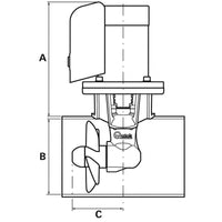 ELICA BTQ 125-30kg 12V CON CARTER