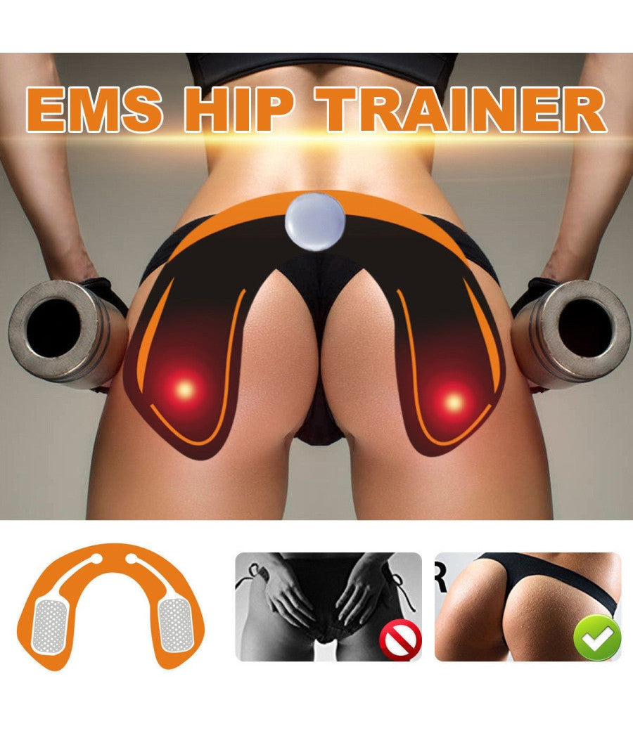 Ems Elettrostimolatore Modellante Glutei Fianchi Vibrante Corpo Rassoda Anca         