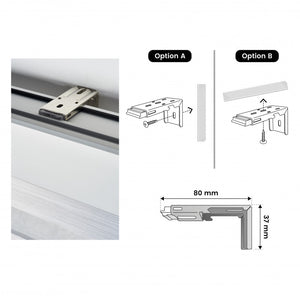 Tenda motorizzata notte e giorno Tende a rullo premium con motore e telecomando, batteria e finiture alluminio Tessuto garzato Grigio 100x250