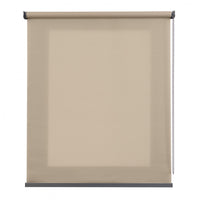 Tenda a rullo traslucida Premium con finitura metallizzata Beige 60x180 cm