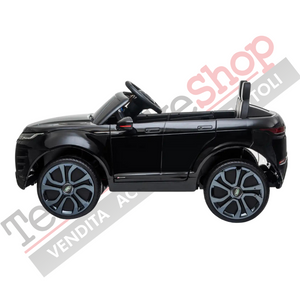 Auto Elettrica Macchina per Bambini LAND ROVER EVOQUE 12V con Monitor 4" Lettore Mp3 -Nero