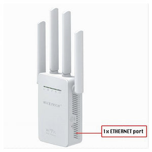 Extender Ethernet Wireless Router Ripetitore Di Segnale Wifi Maxtech Lv-wr09         