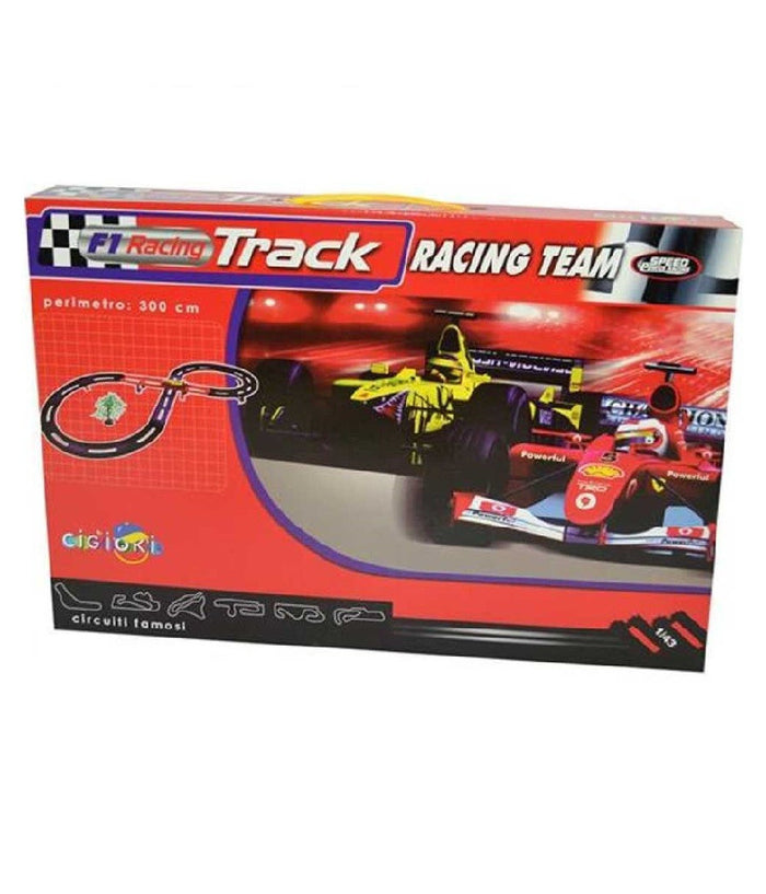 F1 Racing Track Pista Auto Macchinine 3mt Giocattolo Gioco Bambini         