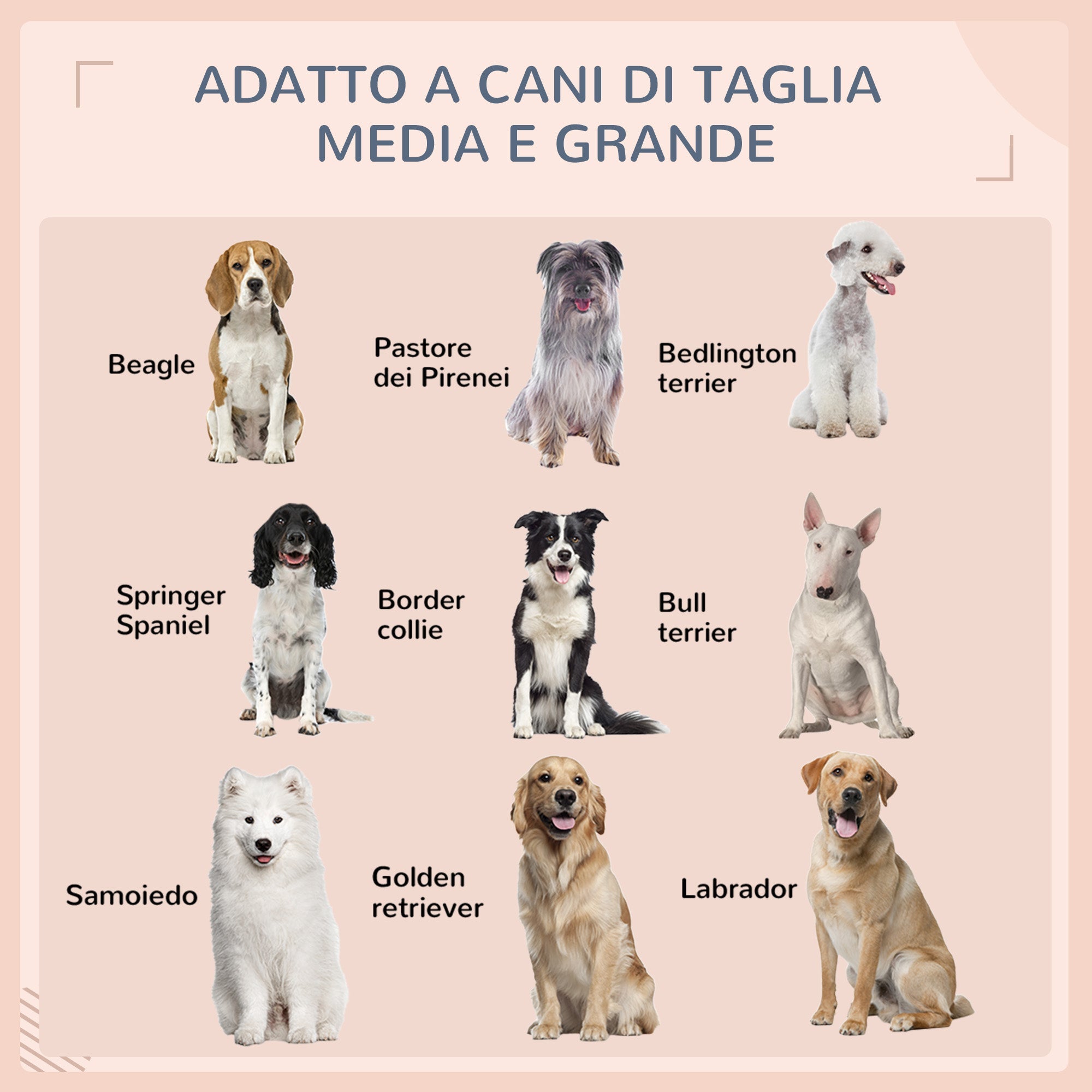 Casetta per Cani Rialzata con Cuscino Sfoderabile 117x85x89 cm in Rattan PE e Acciaio Grigio e Marrone