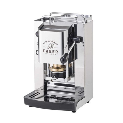 Faber macchina da caffè espresso automatica pro total serbatoio 1.3 lt. potenza 500 watt colore acciaio inox - FABPROINOXBAS