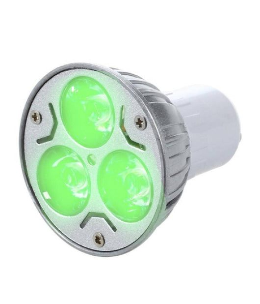 Faretto 3led High Power Luce Spot 3 W Gu10 Lampada Colorata Rossa Verde Blu 230v         