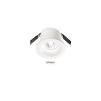 Faretto incasso alluminio vetro gea led gaia gfa850n led spot tondo