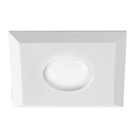 Faretto incasso bianco gea led gfa1190 gu10 led ip20 alluminio lampada soffitto quadrato