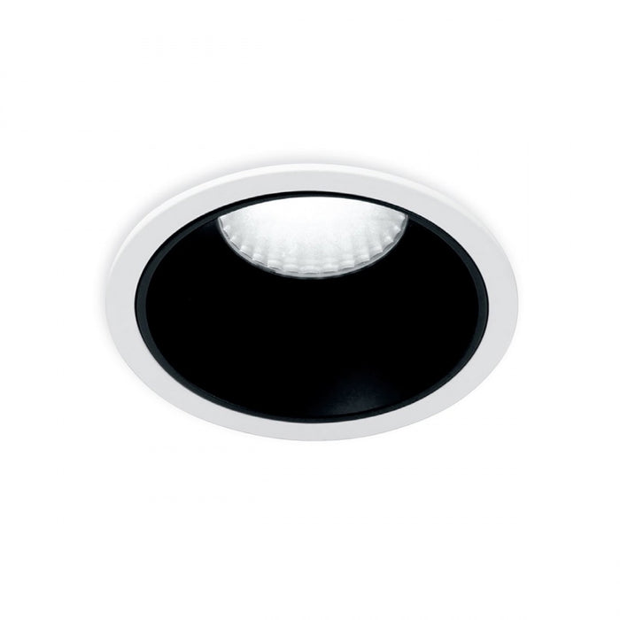 Faretto incasso gea led celia gfa1010c nero lampada soffitto moderna