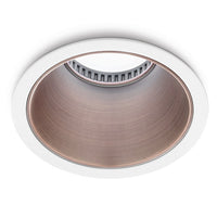 Faretto incasso gea led ceres r gfa622 gu10 led ip20 classico alluminio lampada soffitto tondo