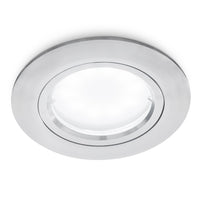 Faretto incasso gea led era gfa312 gu10 led ip44 spot alluminio cartongesso bagno