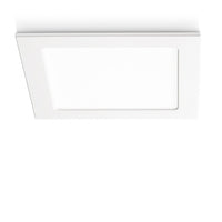 Faretto incasso gea led maia q gfa755n 18w led quadrato termoplastico lampada soffitto cartongesso interno