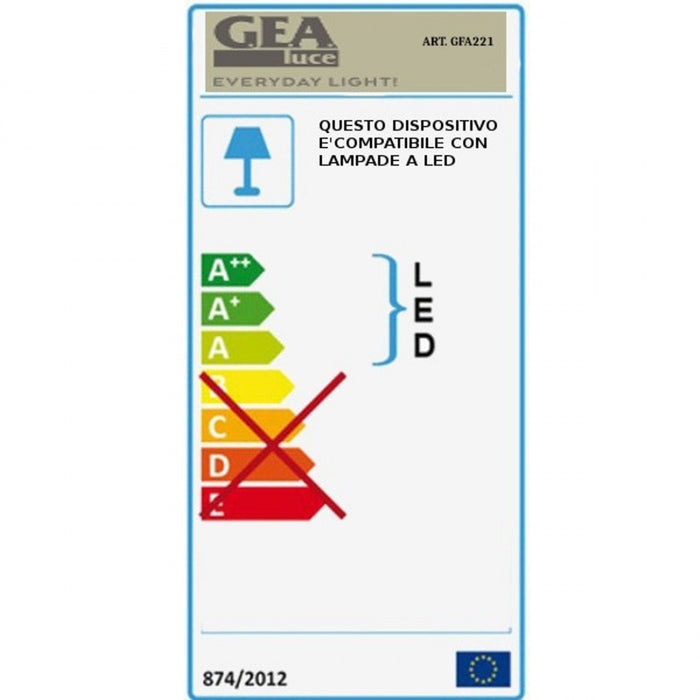 Faretto incasso led moderno gea led sirius gfa221 gu10 alluminio spot cartongesso