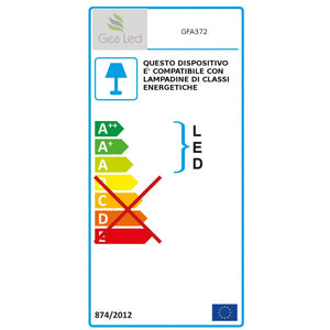 Faretto incasso moderno gea led aurora r gfa372 led ip65 gu10 spot nichel tondo interno esterno