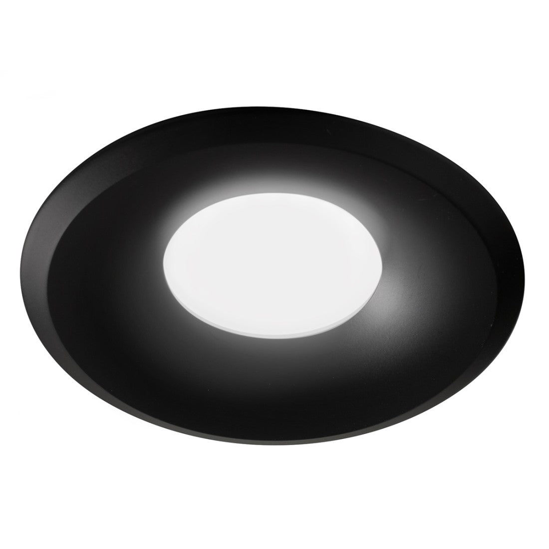 Faretto incasso nero gea led gfa1151 gu10 led ip20 alluminio lampada soffitto tondo