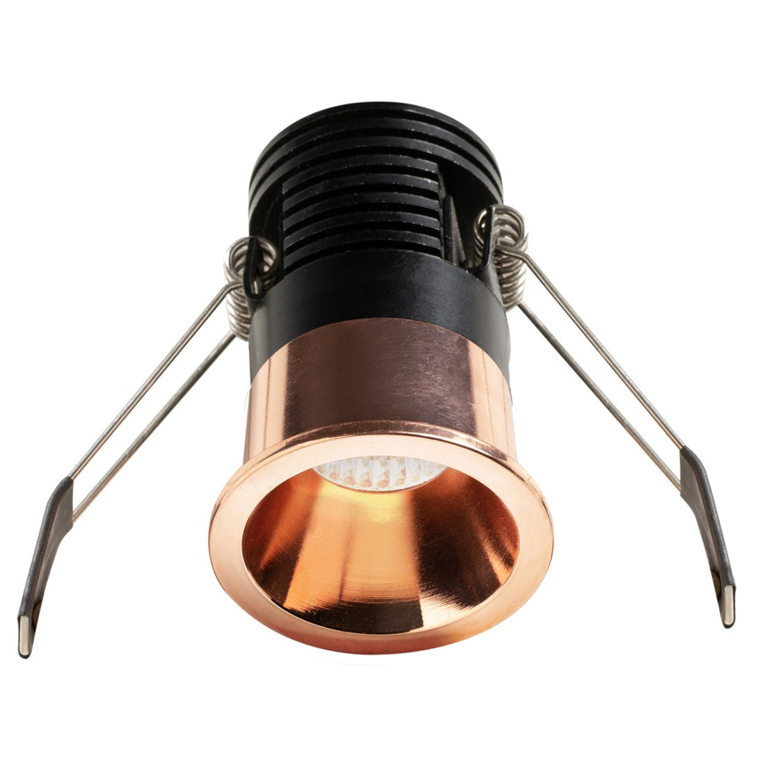 Faretto incasso rosa alluminio gea led gfa1112c led 3000k 400lm spot tondo moderno led integrato