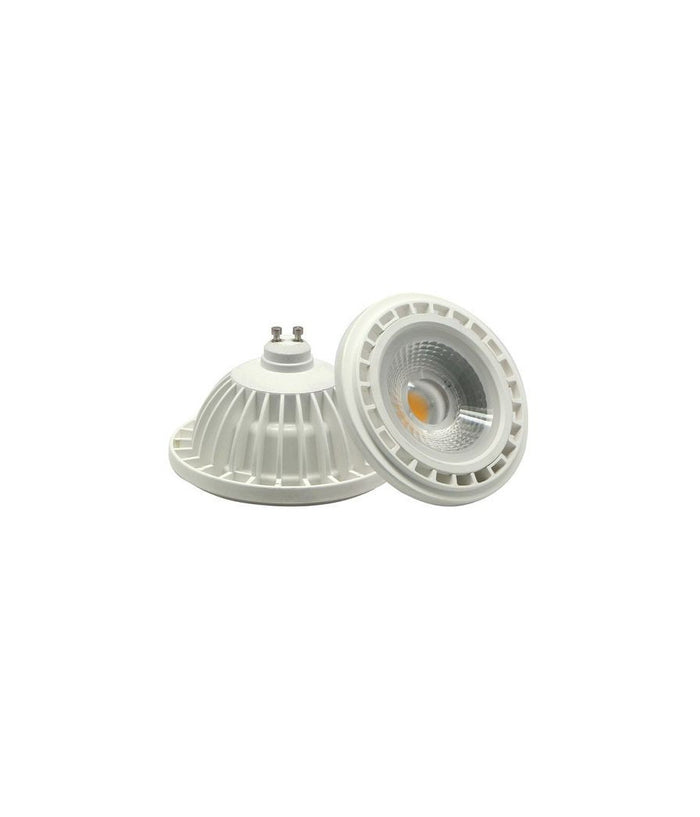 Faretto Lampada A Led Cob Gu10 20w Ar111 1800lumen Luce Calda Fredda Colore  -bianco Caldo      -