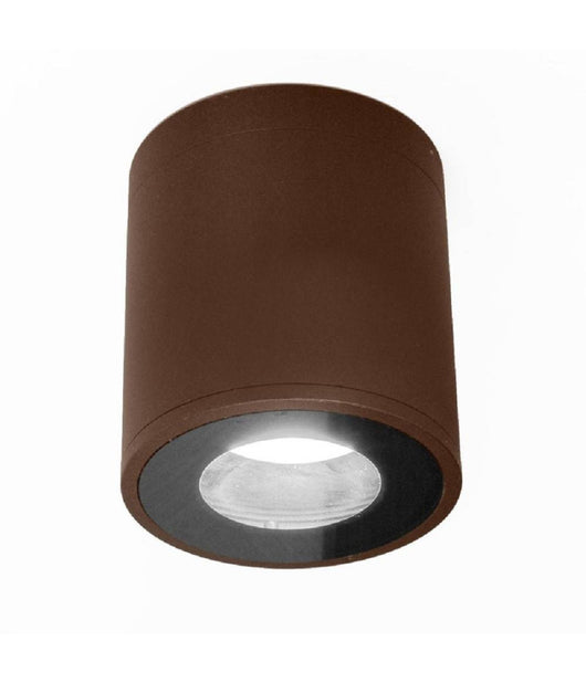 Faretto Lampada Soffitto Bagno Vasca Box Doccia Portalampada Gu10 Impermeabile Ip65  Marrone       